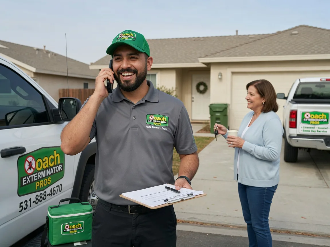 Pest Control Roach Exterminator Mendon, OH FAQs